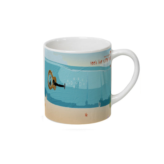 Feels Like Home 3 White Mug
